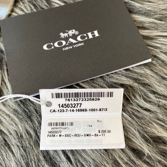 NWT authentic COACH two tone Park watch - Picture 5 of 6